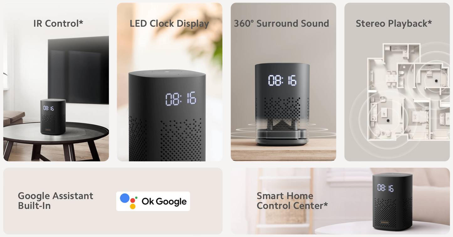 Altavoz Inteligente Xiaomi Smart Speaker IR Control, Correos Market