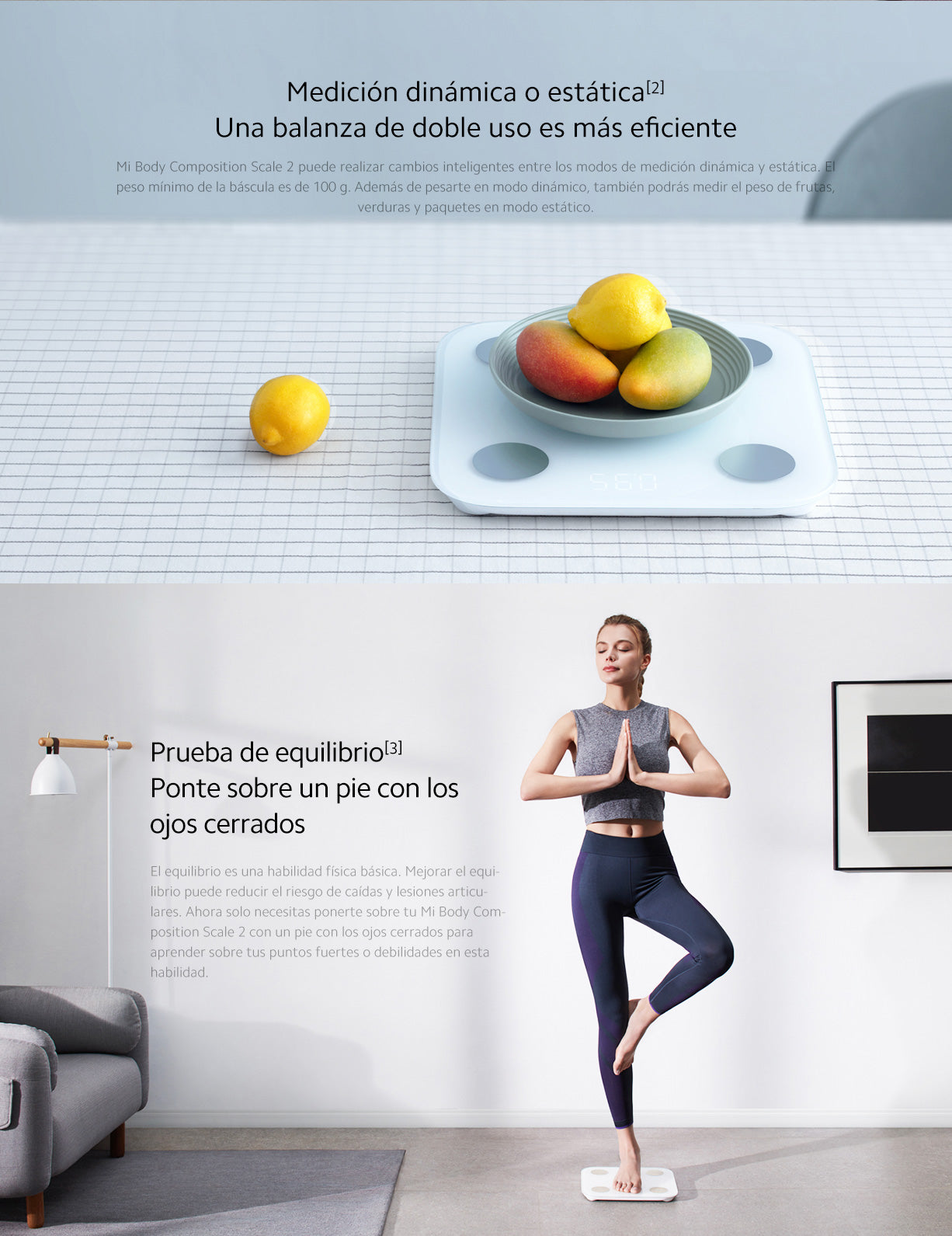 Xiaomi Mi Body Composition Scale 2, bilancia smart elegante e precisa